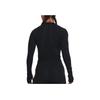 Under Armour Solid Color Elastic Tight Training T-Shirt Women tops Black 1365717-002