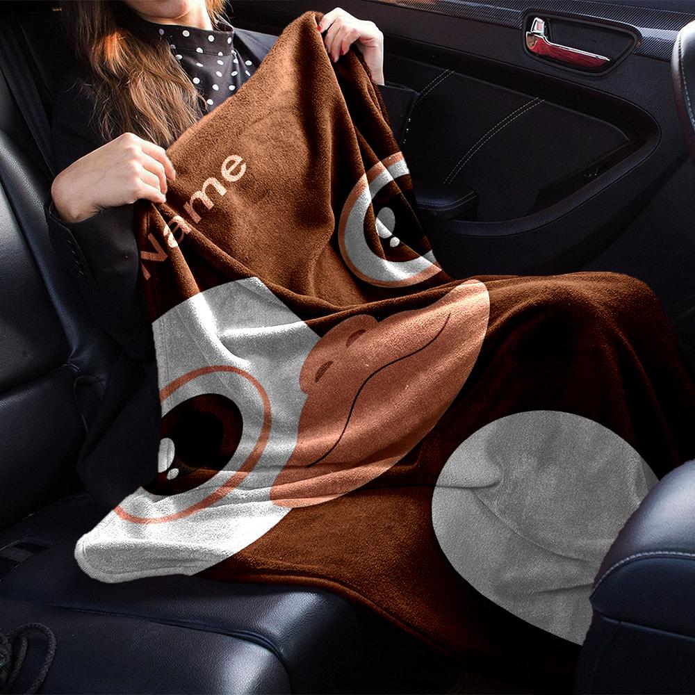Custom Name Gremlins Theme Printed Blanket - Perfect for Couch, Bed, Travel & Outdoor Use | Machine Washable, Cozy & Durable.