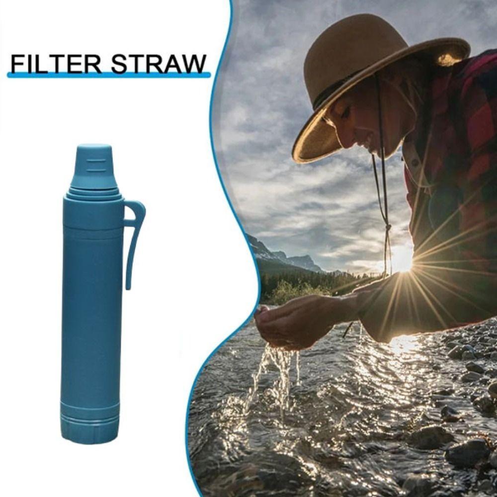 Purifier Mini Water Filter Straw Mini Drinking Water Filtering Straw Emergency