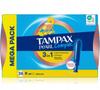 Tampax Pearl Compak Hygienic Tampons With Applicator, Regular 36 Pcs