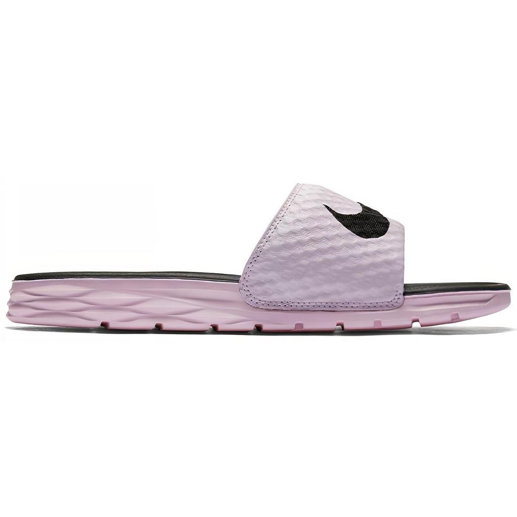 New Nike Benassi Solarsoft 2 Slide 'Arctic Pink Black' Women's 705475-602