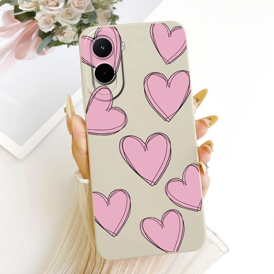 For Xiaomi Poco M7 Plus Case PocoM7 4G Pretty Girl Sunfower Painted Phone Case For Xiaomi Poco M7 Pro PocoM7 Plus 5G Soft Fundas