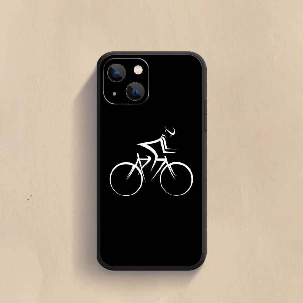 Bicycle Pattern Phone Case For iPhone Samsung Galaxy Redmi Xiaomi Oppo OnePlus Note S A 7 8 9 10 11 12 13 14 20 21 22 23 53 54 Pro Max Plus Ultra