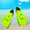 DMC Professional Swimming Silicone Fin Classic Green for Adults And Children Durable Comfortable Footwear for Aquatic Sports