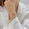 Fashion Versatile Wind Titanium Steel Jewelry Niche High-End Stainless Steel Bracelet Women