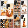 Pumpkin Happy Fall Autumn Phone Case For Samsung Galaxy S26 S25 Edge S24 FE S23 S22 Ultra S21 Plus S20 + Art Fundas Back Cover G