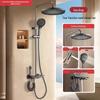 German Style Piano Key Shower Faucet Set