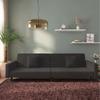 Day and Night - Day and Night 2-seater Sofa Bed with Two Black Velvet Pillows