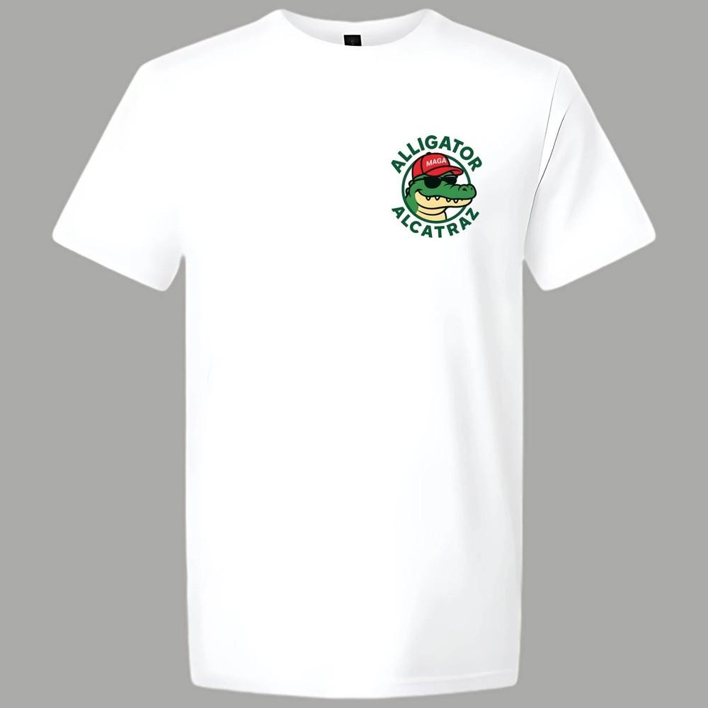 Political Parody Gator Prison Graphic T-Shirt TRENDING Unisex T-Shirt XL