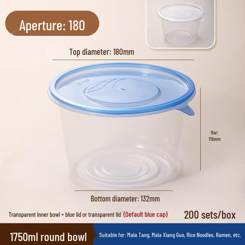 Handon Disposable Takeaway Soup Bowls