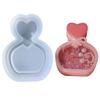 Perfume Bottle Silicone Mold Quicksand Epoxy Casting Molds Resin Shaker Mold DIY Pendant Keychain Jewelry Making Mold