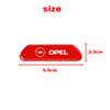 AAGX1 4PCS Reflective Car Door Sticker Safety Opening Warning For Opel Astra j Insignia Astra g Corsa Zafira b Mokka Vivaro Meriva