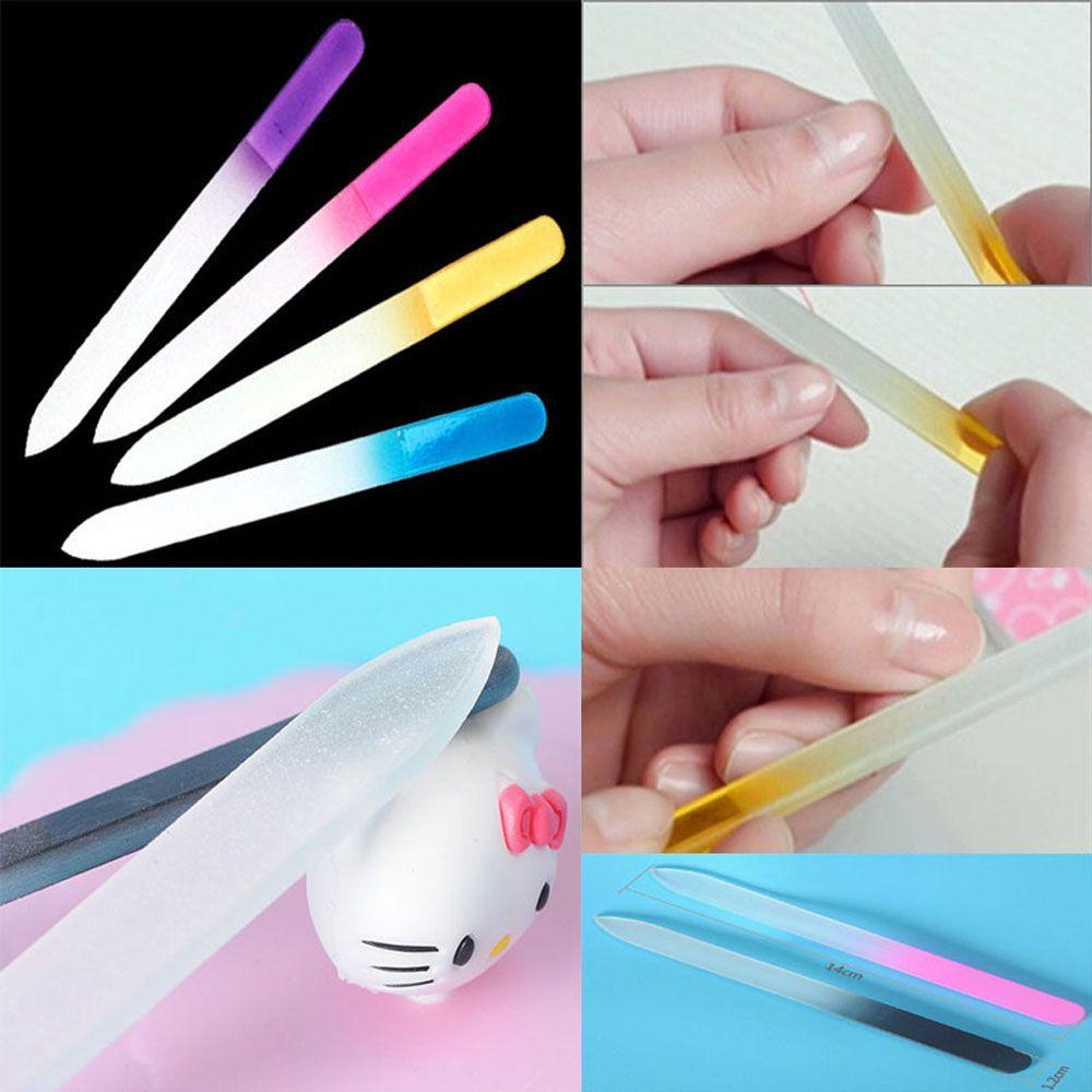 Sale Durable Pro Tool Manicure Device Buffer Nail Art Files Crystal Glass File