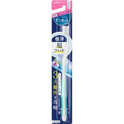 Puora Zahnbürste, Super Compact, Soft, 1 Flasche Kariesvorbeugung Zahnbürsten Bürste Kariesvorbeugung