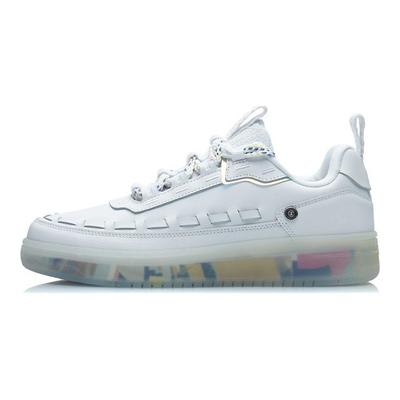 Li Ning CF Su Series Wu Xing Classic Casual Low-Top Skate Shoes Men Sneakers White AGCP289-16
