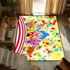 Cute Small Carpet Anti-Slip Kitchen Cartoon Plim Bedroom Handmade Tufted p-Plim Rug Baby Carpet Living Room Entrance Decoration