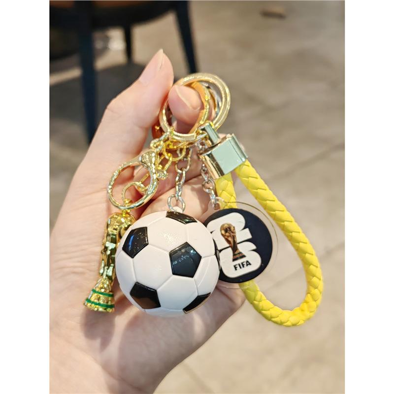 FIFA World Cup Soccer Keychain Accessory Sport Memorabilia Bag Charm Gift