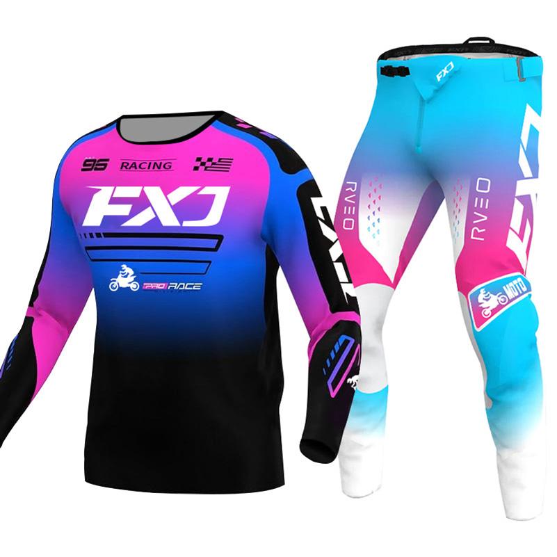 Motocross-Ausrüstungsset für Kinder 4 5 6 7 8 9 10 11 12 13 Jahre Jugend Kind Motorrad Junge Mädchen Jersey Hose Kits Rennanzug Offroad Enduro MX MTB