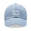 1pc Bear's Paw Washed Print Baseball Caps for Women,Lightweight Outdoor Sunshine Hat Suitable for Hiking,Camping,Cycling,Fishing
