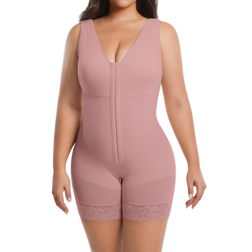Women's Solid Color Body-shaping One-piece Waist-shaping Tummy-shaping Buttocks-lifting Tight Body-shaping Bodysuit
