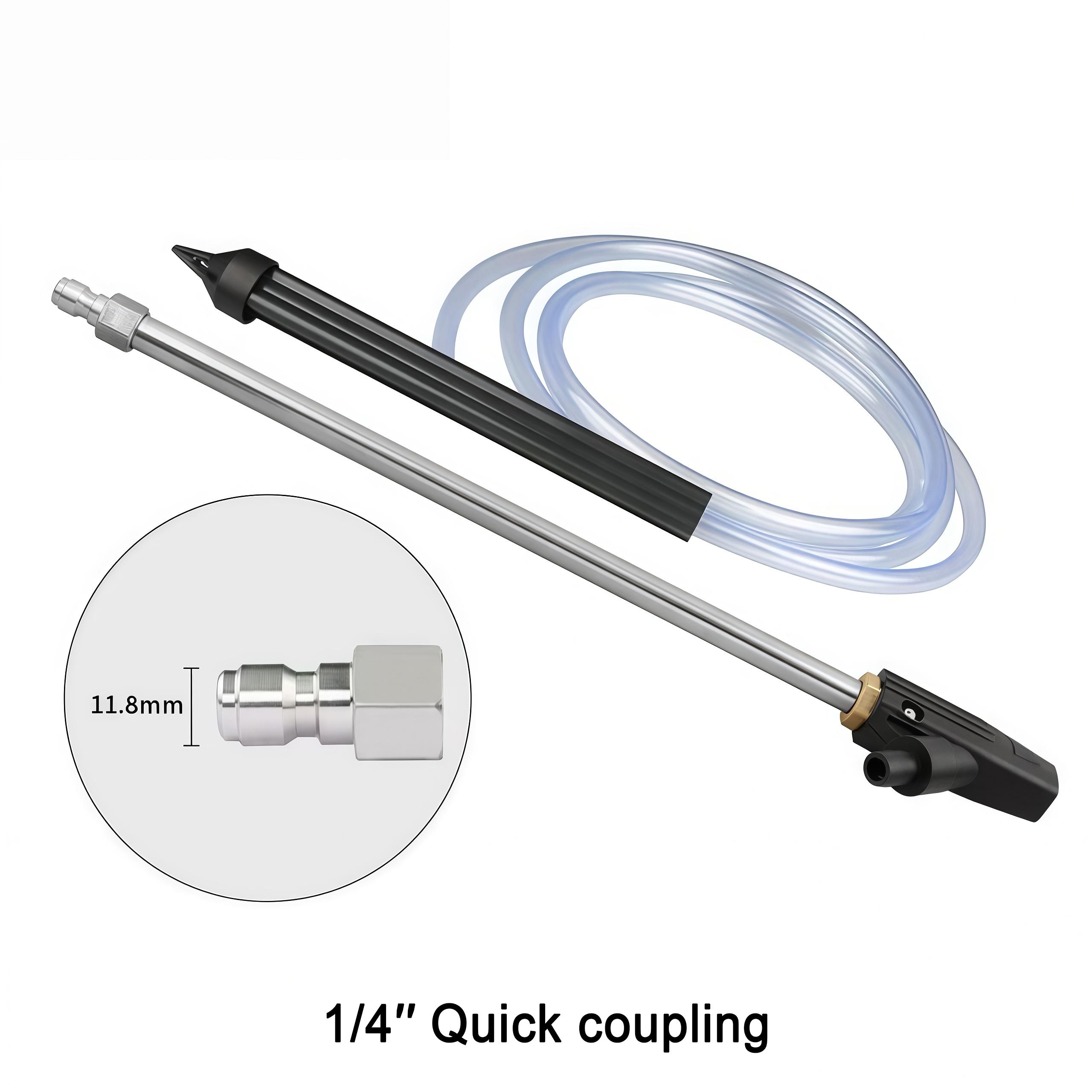 

High Pressure Sandblasting Rust Remover Sprayer Compatible with 1/4 Quick Connect Ect Multiple Cleaning Machine Interfaces