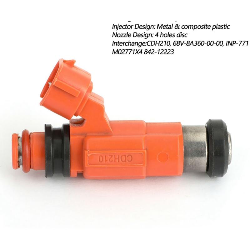 4Pcs/Set Fuel Injection Nozzle for Chrysler Dodge Mitsubishi Chevrolet Suzuki CDH210 0280155723 INP-771