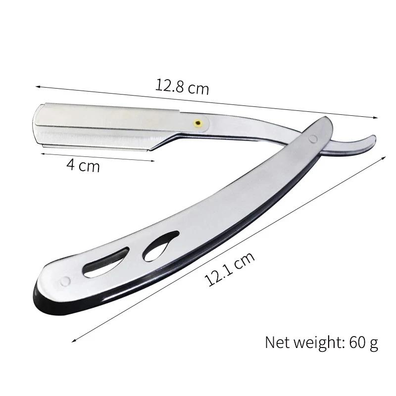 Men Shavel Razors Edge Stainless Steel Sharp Barber Razor Professional Manual Shaver Shaving Safety Beard Cutter Shaving Tools