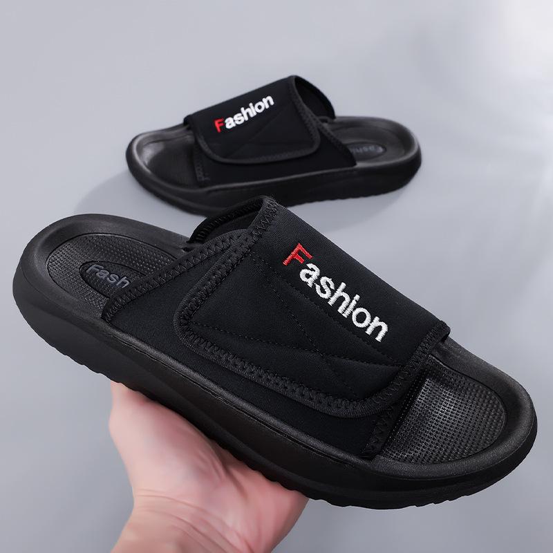 2026 Men s Non-slip Breathable Beach Slippers – Soft Sole Casual Outdoor Sandals 44