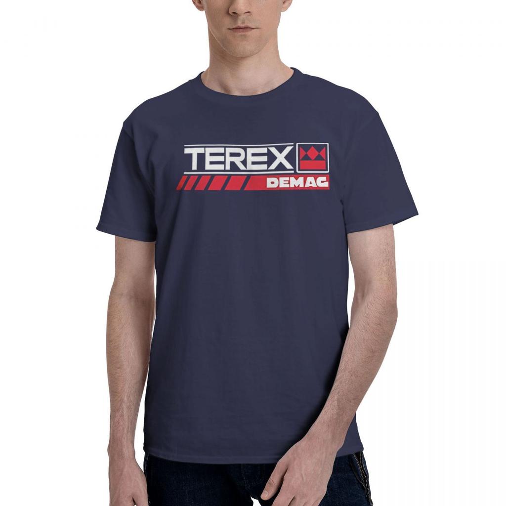Terex Demag Cran 100 Cotton Casual Breathable Confortable Men Top Funny TShirt For Men Men Clothes