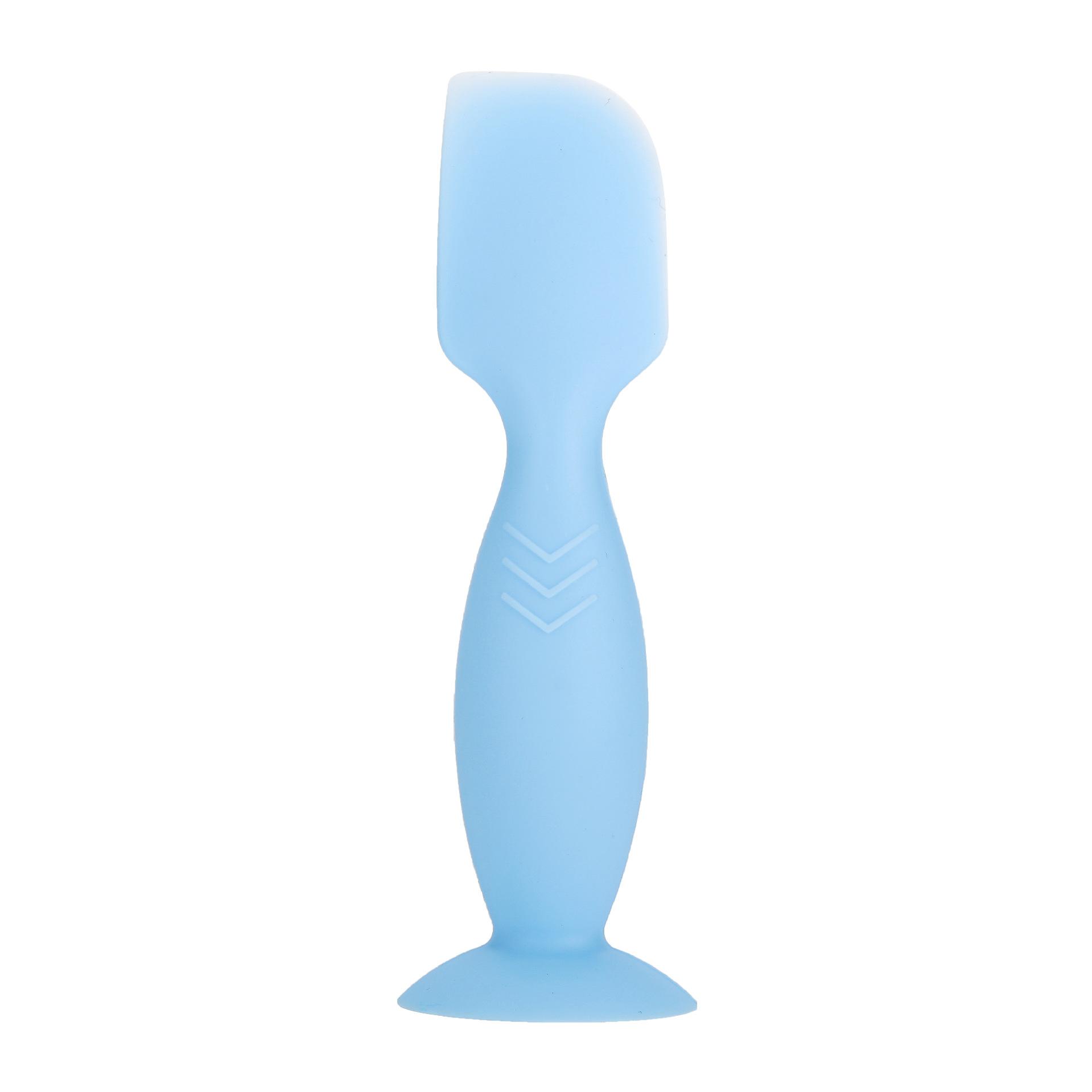 

Силіконова дитяча лопатка для крему під підгузник Butt Paste Baby Diaper Cream Applicator Newborn S-Light Blue