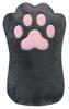 Cute Dog and Cat Paw Fluffy and Sofa Car with Belt Black Cushion, Comfortable, Cushion, Accessory, Holder,