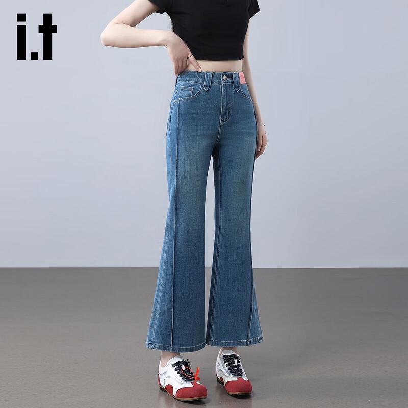 Izzue IT Women's Retro Flare Jeans