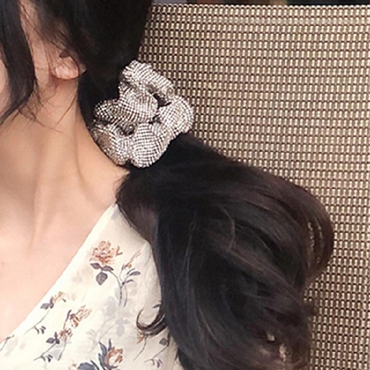 Oversized Hair Tie Elastic Scrunchies French Hair Scrunchy for Elegant Bun Suitable for Thick and Thin Hair