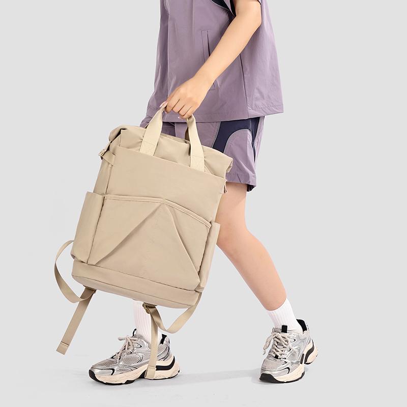 Zaino Commuter da Donna in Nylon Zaino da Viaggio per Studenti