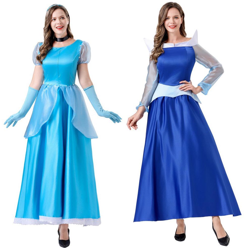 Adult Princess Costume: Cinderella, Snow White, Alice, Sleeping Beauty - Perfect for Cosplay, Halloween, or Children's Day