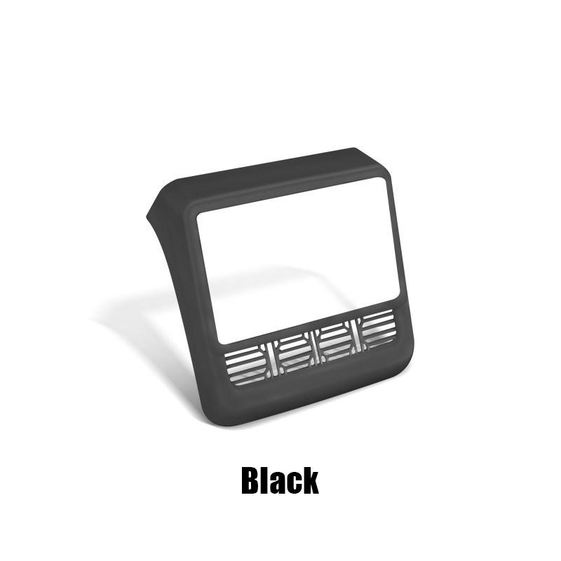 For Tesla Model Y Juniper YL 2025-26 3 Highland 2024-25 Silicone Rear Screen Air Outlet Cover Waterproof Decor Accessories