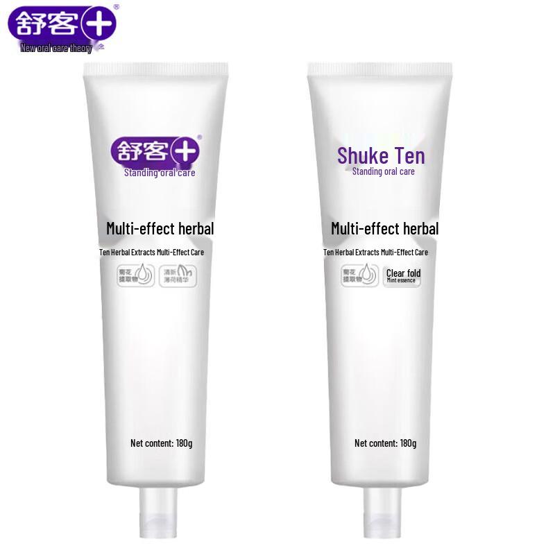 

Shuke Multi-Effect Herbal Toothpaste Twin Pack