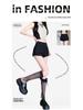 2024 Women's High Waist Black A-Line Summer Shorts - Slimming, Plus Size Options, Casual Fit