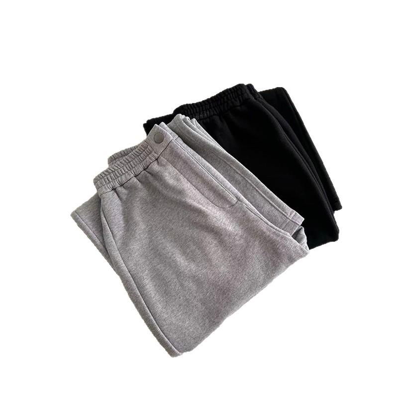 2025 Fall Retro Wide-Leg Pants with Big Pockets and Drawstring