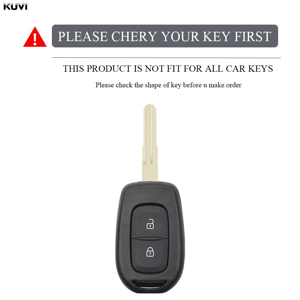 Fashion Tpu Auto Key Fob Cover Case Fit For Renault Kwid Traffic Symbol Sandero Logan Lodgy Dokker Dacia Duster 2 Buttons Protector Remote