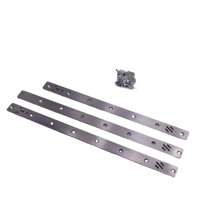 

Funssor Voron2.4 Trident 3D printer Titanium Extrusion Backers Gantry Backing Plates kit whopping X/Y axis extrusion backers 250mm version