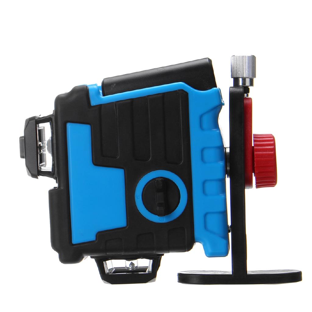 12 Lines 3D Self-Leveling Laser Level 360 Horizontal & Vertical Cross Super Powerful Green Laser Beam Line+ battery