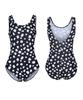 Jeteseu Women'S Splash U-Back Indoor Swimwear Cotton Clouds L4A5013