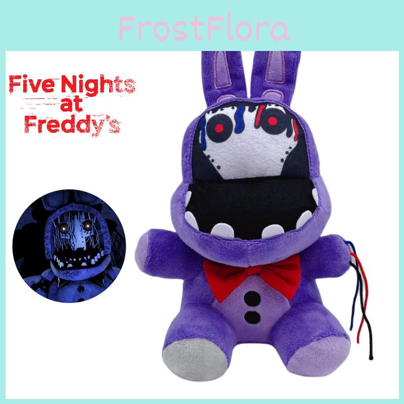 Cute Fnaf Series Midnight Bear Skeleton Purple Rabbit Plush Toy Animal Category