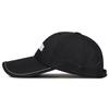 Summer Long Brim Reflective Quick-Drying Cap Lightweight Breathable Embroidered Letter Outdoor Sunshade Baseball Cap
