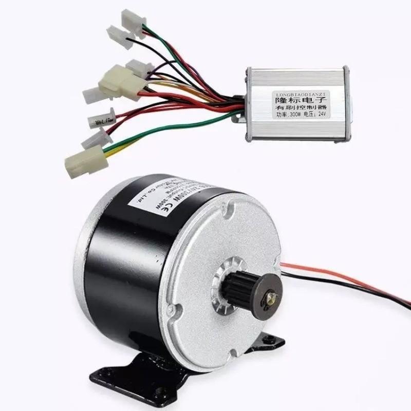 250W 24V 2750RPM DC Electric Motor Brushed For E Bike Scooter Go Kart MY1016 Controller Motor Handle Electro Motor