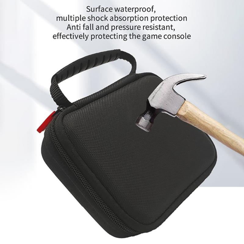 Large Capacity Protective Storage Box Suitable for RG406V Gaming Console Organizers Carrying Bag Shockproof Stylish Case
