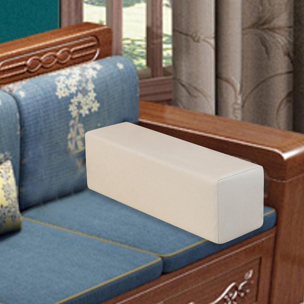 Couch Armrest Pillow for Elbow Support and Foam Cushioning