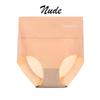 1 pezzo Shapewear Mutandine da donna Controllo della pancia Intimo Senza cuciture Seta del ghiaccio Vita alta Dimagrante sexy