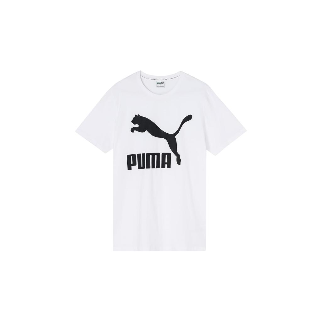 PUMA T Shirts Men's Crew Neck Moderate Straight Fit 596535-02